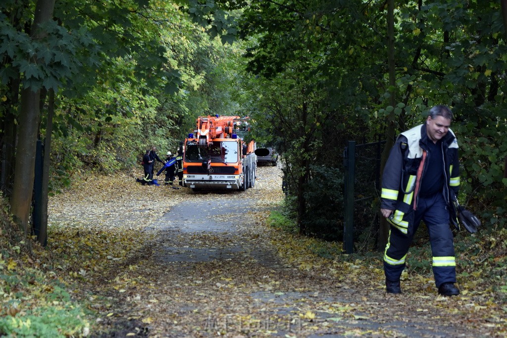 Einsatz BF Koeln PKW im See Koeln Esch P226.JPG - Miklos Laubert